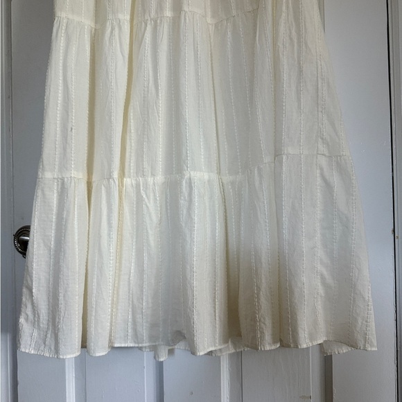 NWT Madewell Cream Dress Bubble Midi. New With Tag. Women’s Size Medium. - Picture 7 of 14